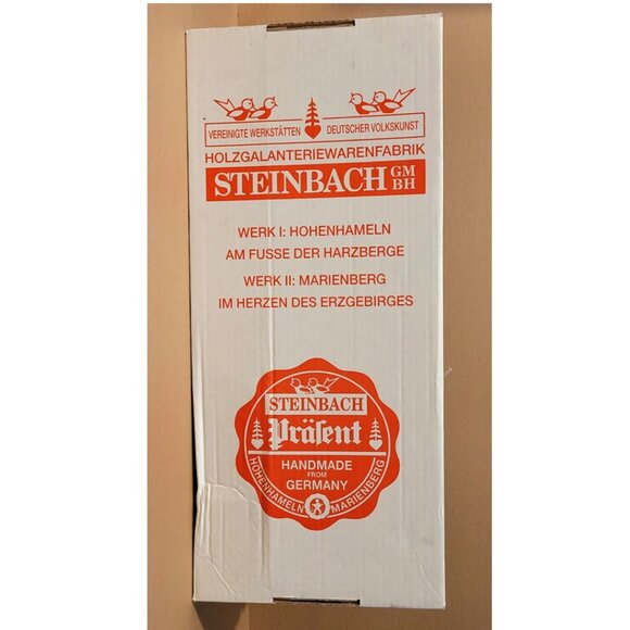 1990s Steinbach Original LARGE Handmade Nutcracker Phantom of the Opera, 17-inch - Picture 9 of 12